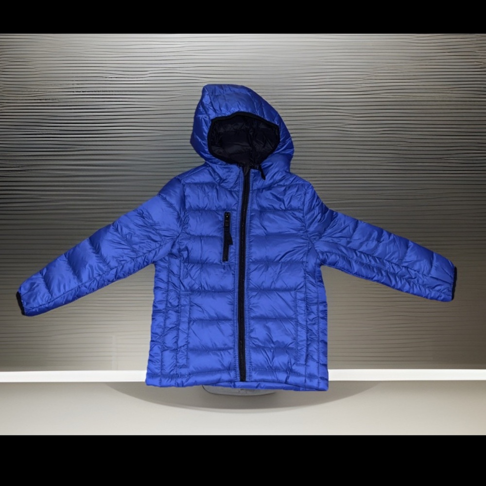 Urban Republic Packable Hooded Full Zip Puffer Jacket Place In2 a Pocket NWT 4T